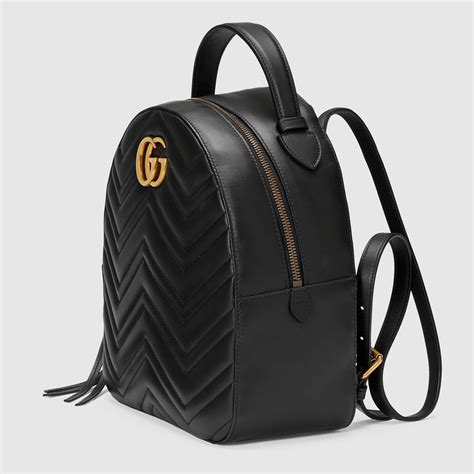 gucci black back bag|gucci backpack for ladies.